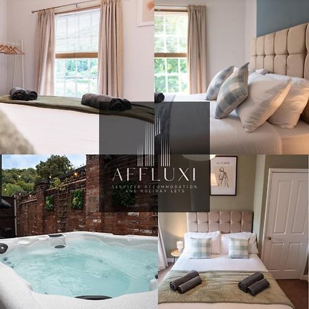 Ironbridge Riverside Hot Tub Retreat Sleeps 8 Bagian luar foto