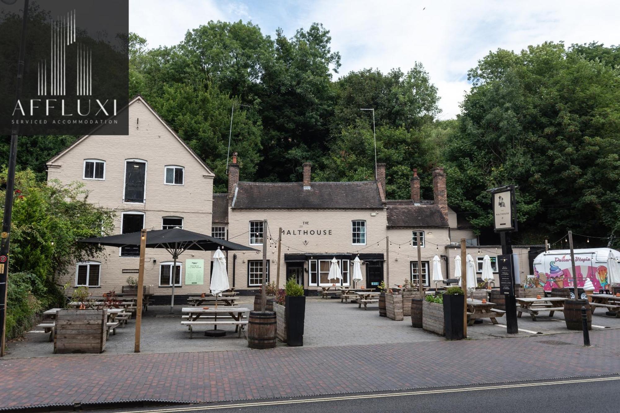 Ironbridge Riverside Hot Tub Retreat Sleeps 8 Bagian luar foto